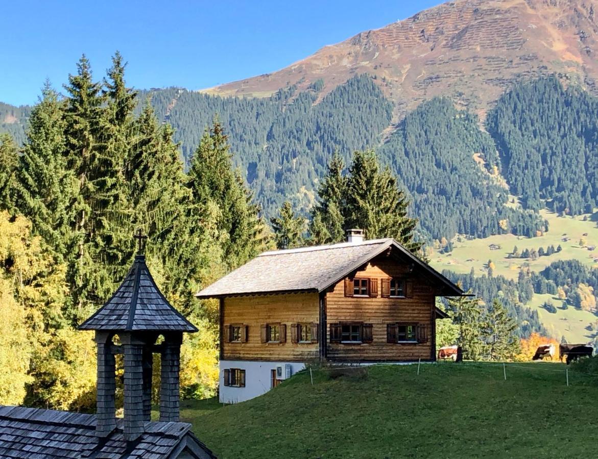 Alpenapart Montafon - Bitschweil Huesle Schruns Buitenkant foto